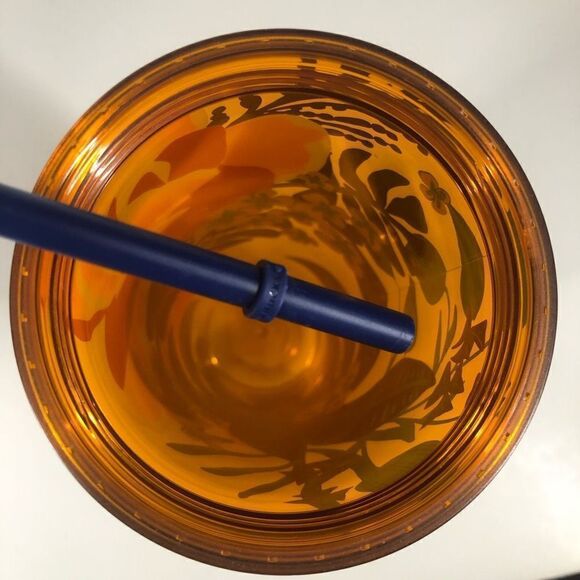 STARBUCKS Tropical Tumbler Orange Purple Red‎ 24 oz 710 mL - Picture 4 of 7